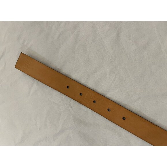 Womans Leather Black Belt Roberto Piccinetti Made in Italy XL EUC - Picture 6 of 8